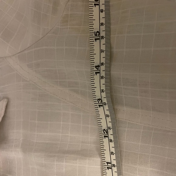 Custom Tailored 3/4 Sleeve Button Shirt A-Line Dress - Picture 8 of 10